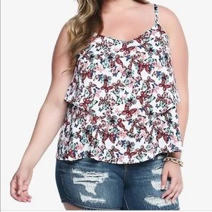 Torrid butterfly top